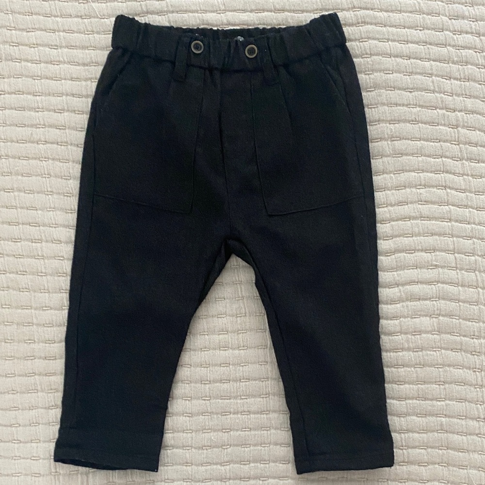 Zara Kids Black Casual Bottoms